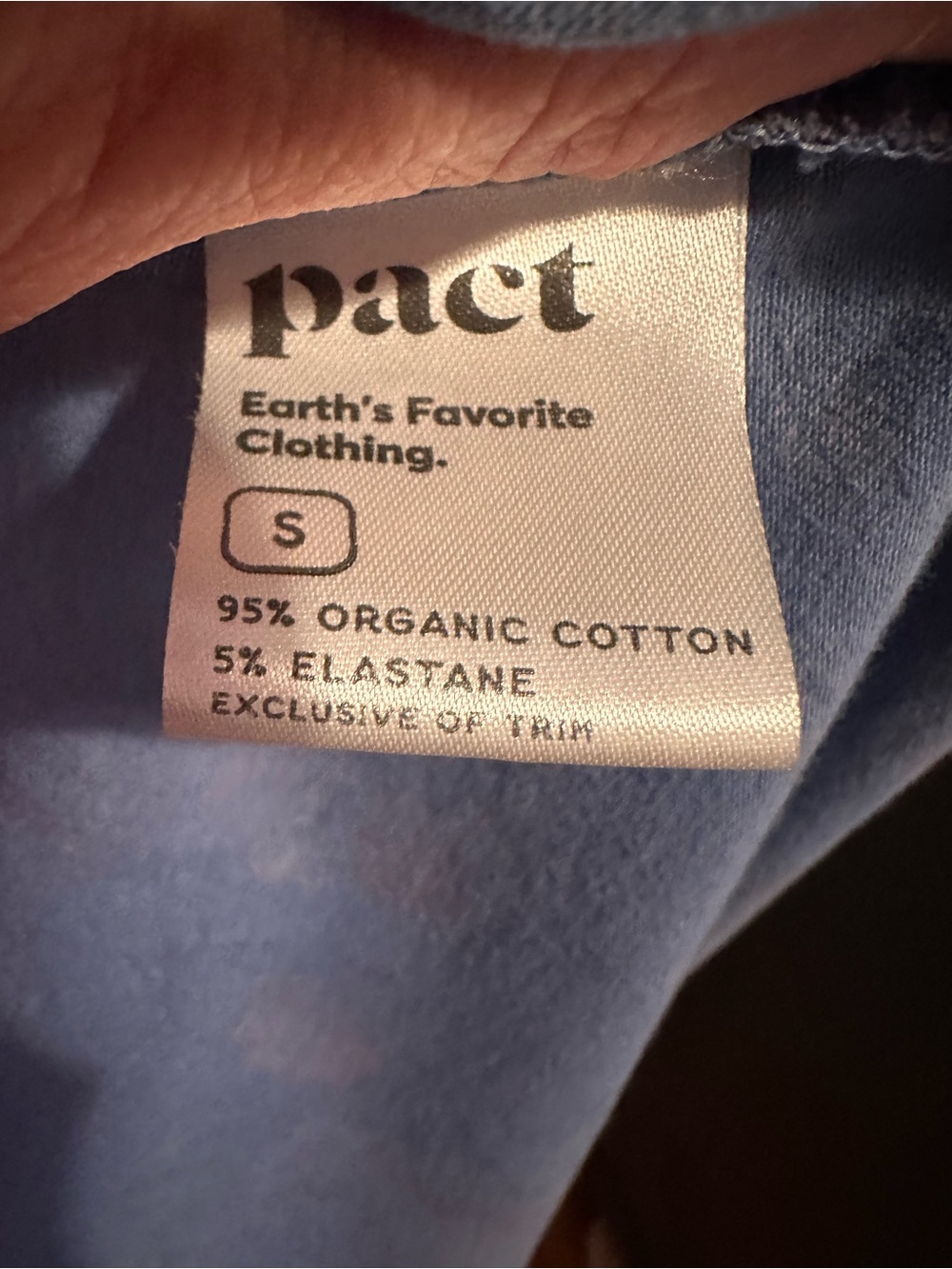 Pact | Racerback Floral Tank Dress, small - Picture 7 of 8